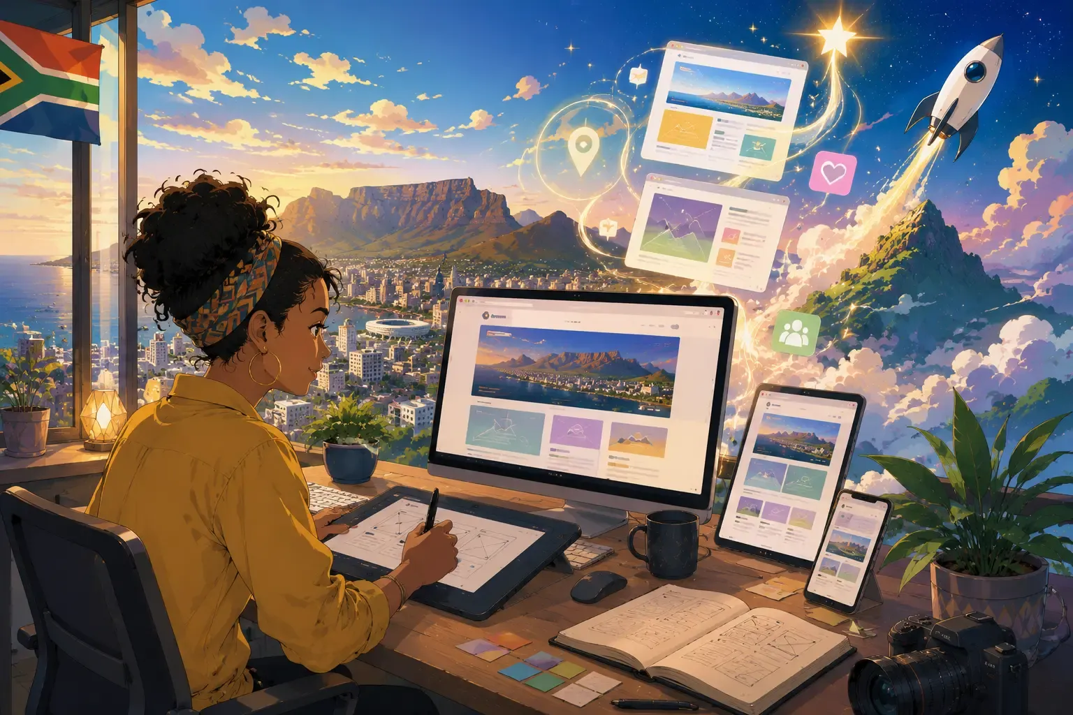 Crafting Digital Dreams: Navigating the Quest for a Visionary Web Designer in South Africa